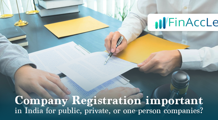 Company Registration in India with Finaccle Company Registration in India with Finaccle